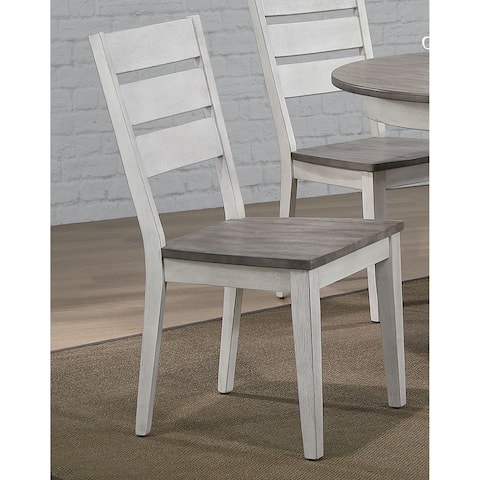 The Gray Barn Avalon Contemporary Ladder Back Side Chair (Set of 2)