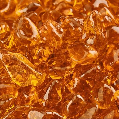 Fire Glass Dots Indoor and Outdoor Fire Pits or Fireplaces 10 Pounds