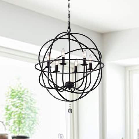 Copper Grove Guacara 6-light Globe Chandelier
