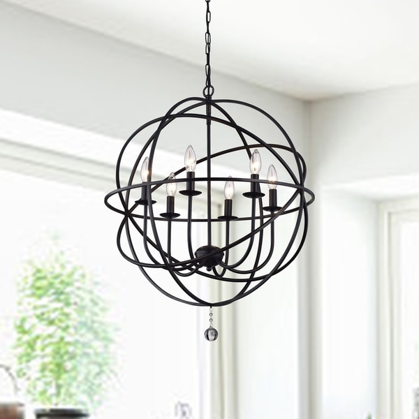 overstock globe chandelier