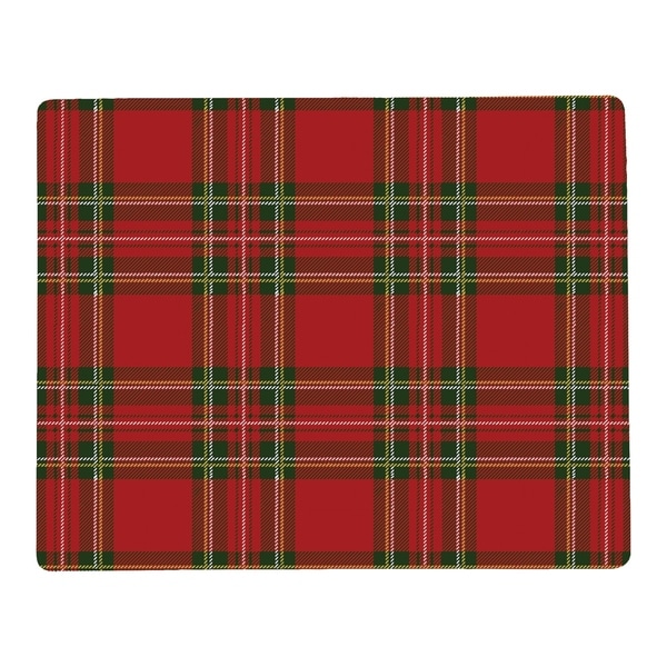 Tartan Hardboard Placemat Set of 6 - 12.75 x 16. Opens flyout.