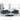 Macus Velvet 2 Piece Living Room set Sofa and Loveseat