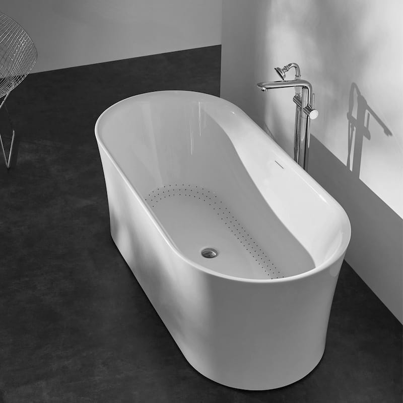 Aubrey 67" x 31.5" Soaking Bathtub