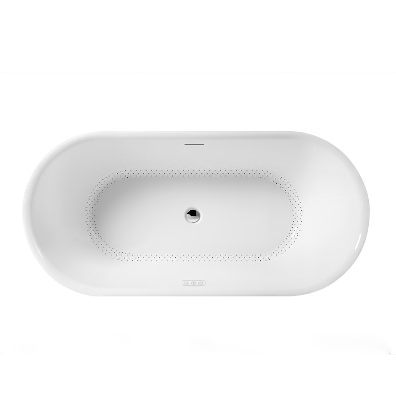Aubrey 67" x 31.5" Soaking Bathtub