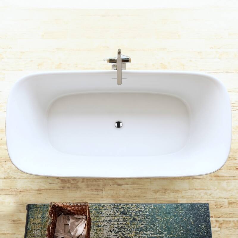 Orion 59" x 31.5" Soaking Bathtub