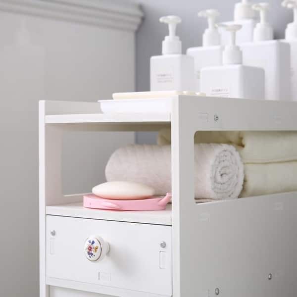 Small Bathroom Storage Thin Toilet Vanity Cabinet Narrow Small Bathroom Storage Thin Toilet