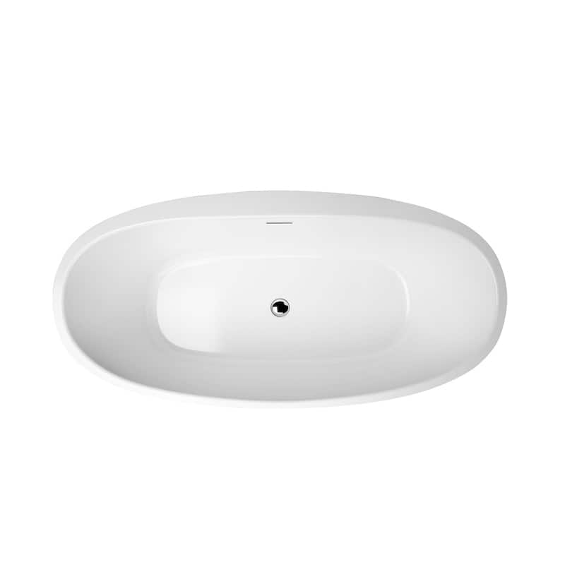 Everly 59" x 31.5" Soaking Bathtub