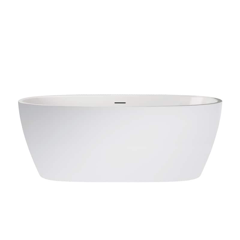 Everly 59" x 31.5" Soaking Bathtub
