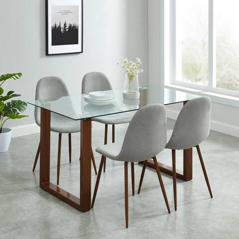 5 Pc Contemporary Dining Set