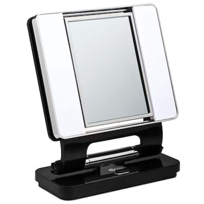 OttLite Natural Makeup Mirror - Black