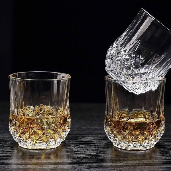 Whiskey Glasses Premium Crystal Style Spirit Rocks Glass Set Lead Free Glass Cups And Tasting Tumblers For Drinking On Sale Overstock Whiskey Glasses Premium Crystal Style Spirit Rocks Glass Set Lead Free Glass Cups And Tasting Tumblers For Drinking On Sale Overstock
