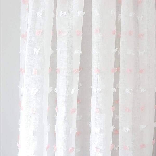 Shop Driftaway Lily Pom Pom Sheer Blackout Window Curtain Grommet