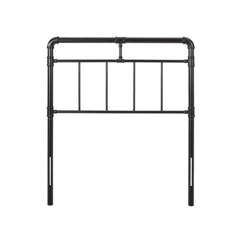 Aborn Contemporary Iron Headboard by Christopher Knight Home