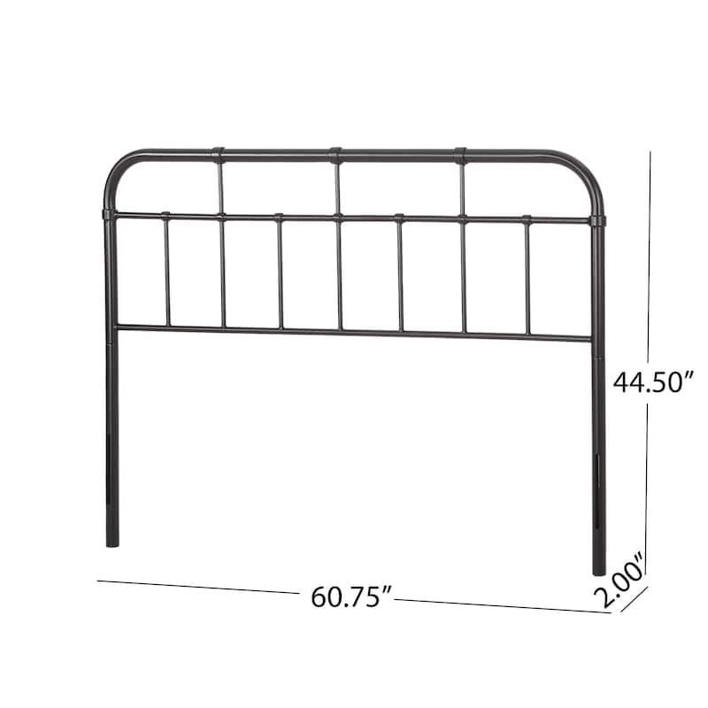 Crombie Industrial Iron Headboard by Christopher Knight Home