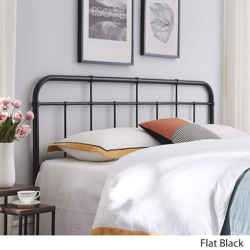 Crombie Industrial Iron Headboard by Christopher Knight Home