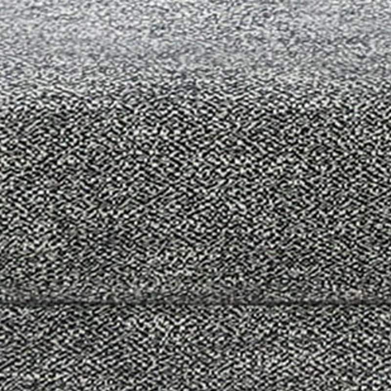Copper Grove Mapire Grey Upholstered Wooden Ottoman with Tapered Legs