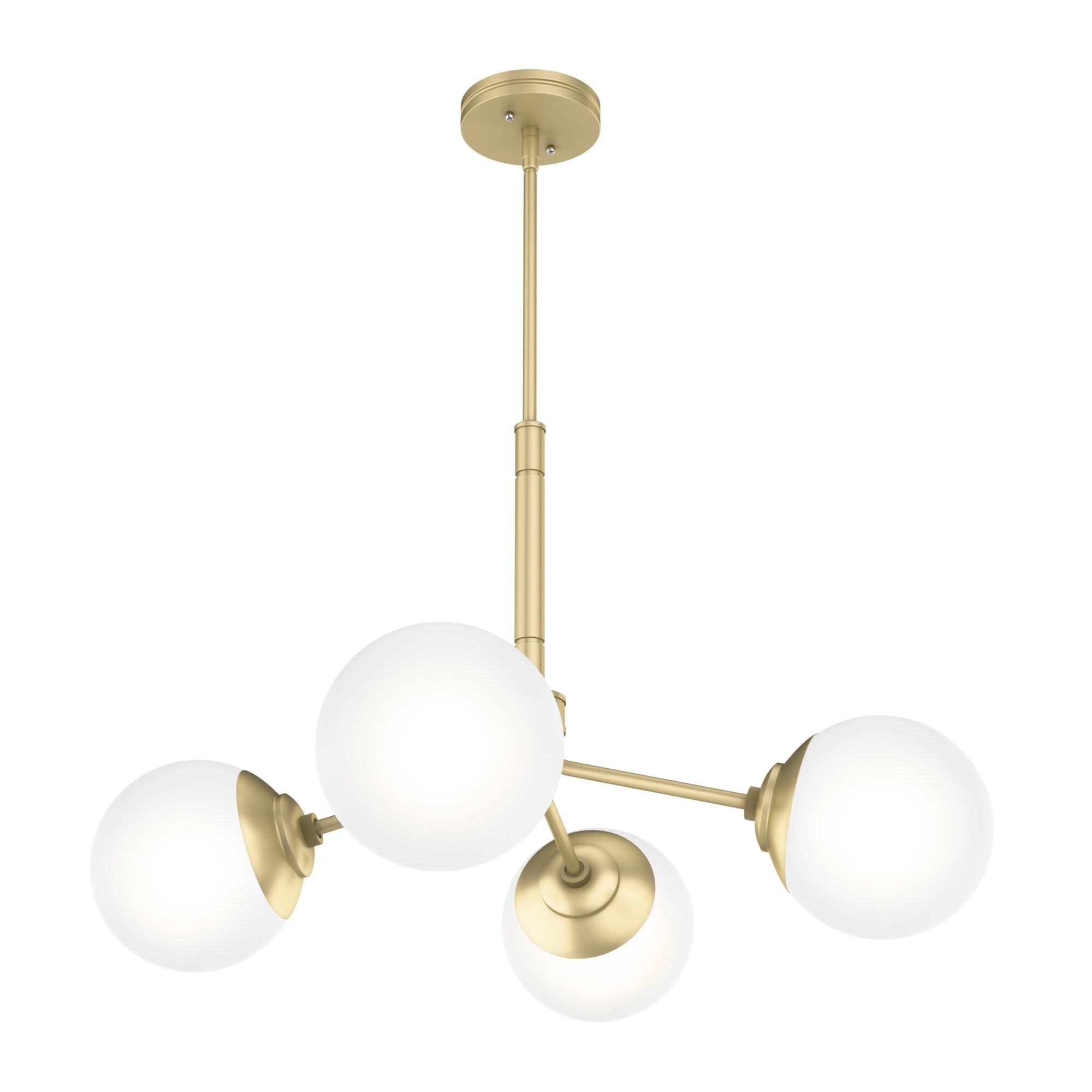 brass chandelier modern