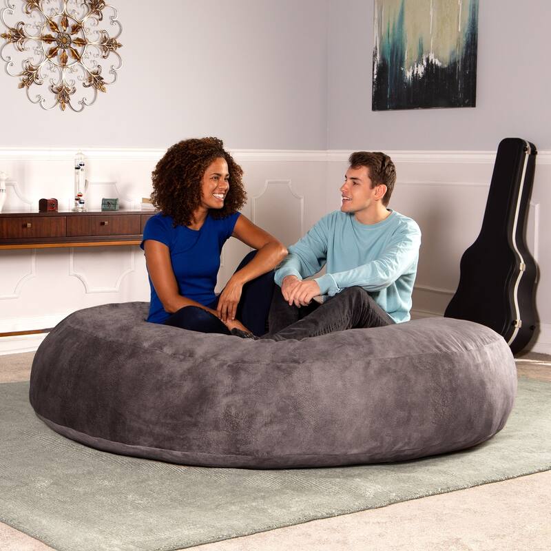 Jaxx 6 Foot Bean Bag Sofa and Chair For Adults - Wrangler