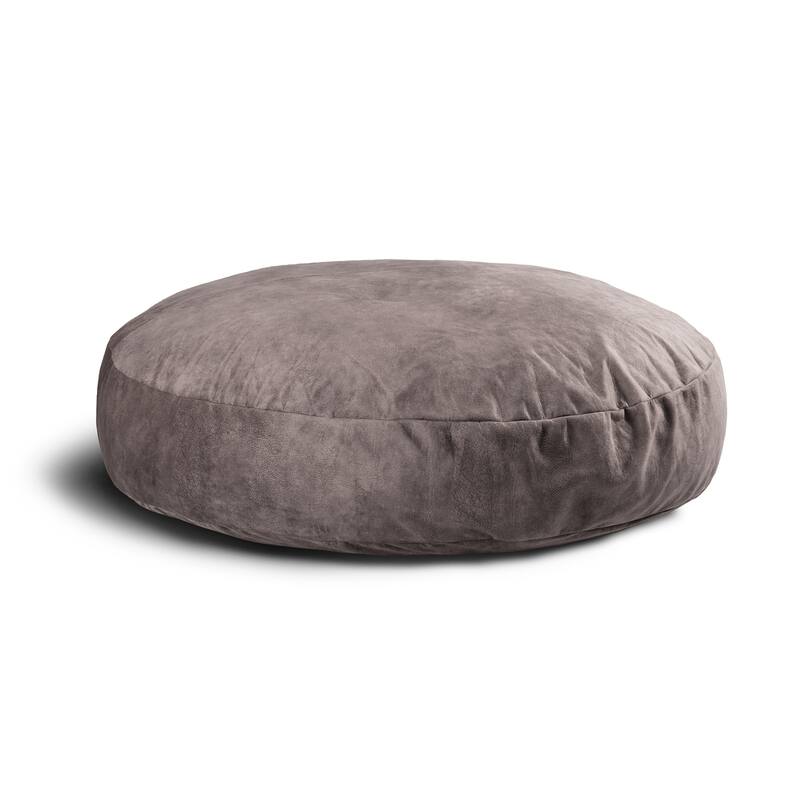 Jaxx 6 Foot Bean Bag Sofa and Chair For Adults - Wrangler - Pewter