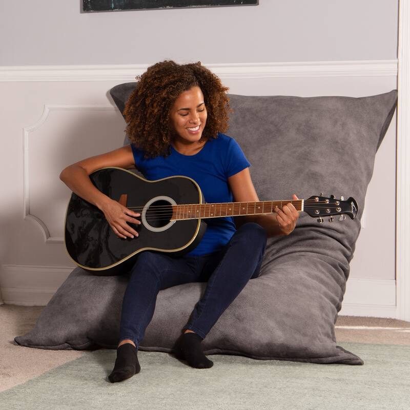 Jaxx Wrangler 5.5' Pillow Saxx Bean Bag Chair For Adults