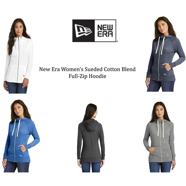 women's lightweight cotton full zip hoodie