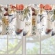 preview thumbnail 2 of 2, Porch & Den Morilon Forest Wildlife Window Valance - 84x16 inches