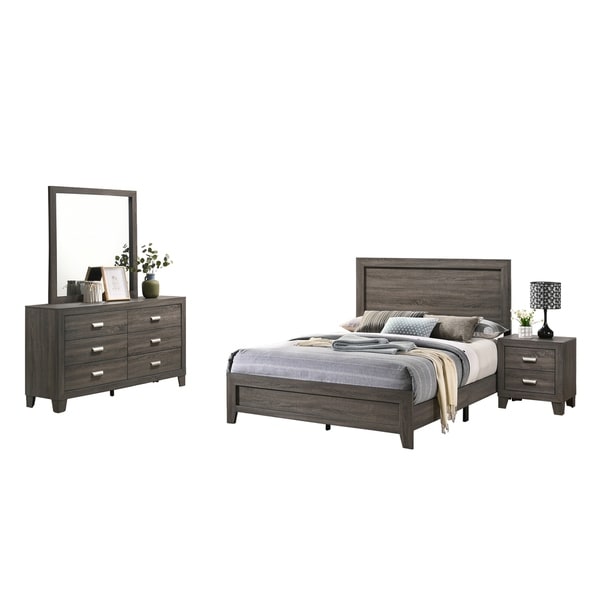 Best Quality Furniture Anastasia 4-Piece Bedroom Set
