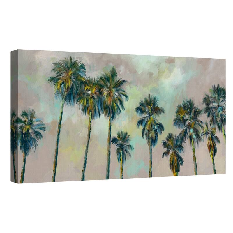 Panoramic Palms by Studio Arts Canvas Art Print