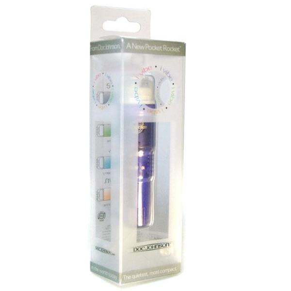 Doc Johnson Ivibe Pocket Rocket Grape Vibrator Doc Johnson Ivibe Pocket Rocket Grape Vibrator