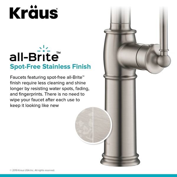 Shop Kraus Kpf 1682 Sellette Traditional 1 Handle Pull Down