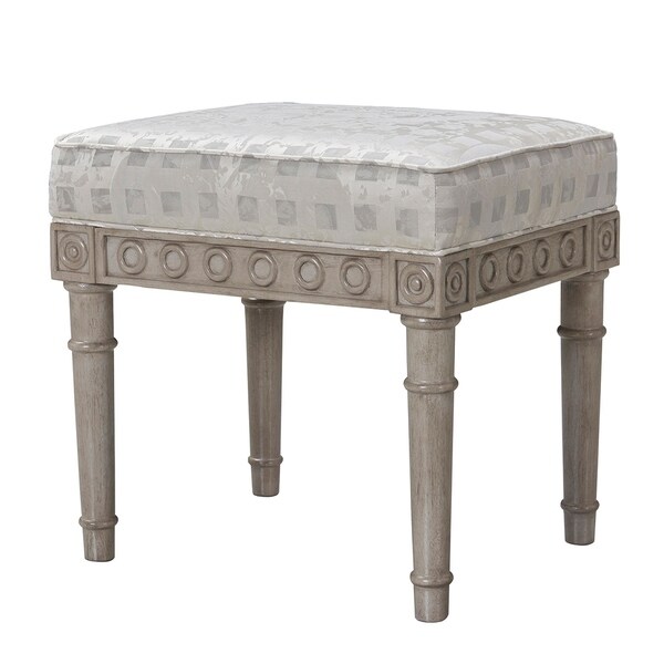 vanity stool silver legs