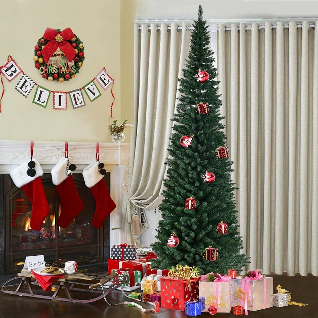 PVC Artificial Christmas Pencil Tree