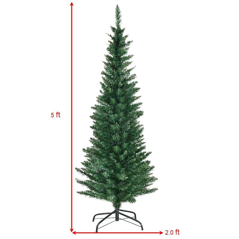 PVC Artificial Christmas Pencil Tree