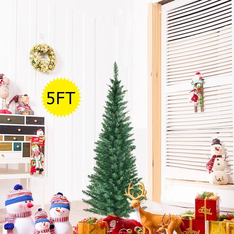 PVC Artificial Christmas Pencil Tree