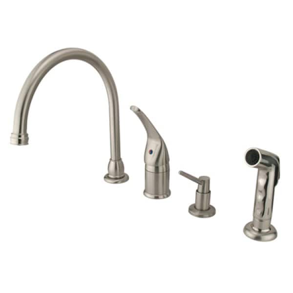 Kingston Brass Chatham Brushed Nickel Kitchen Faucet