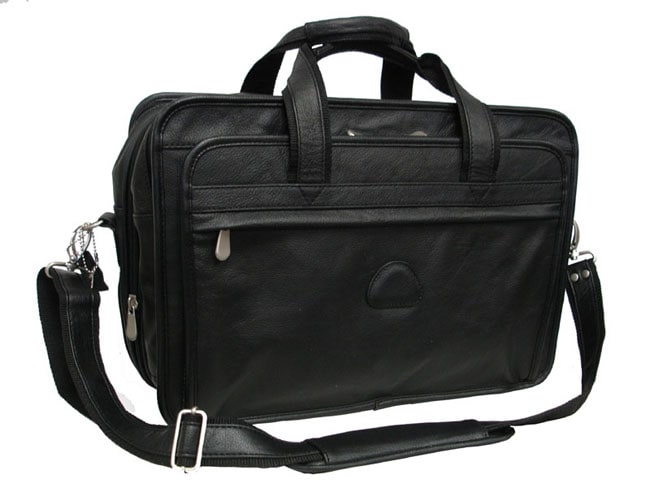 expandable laptop briefcase