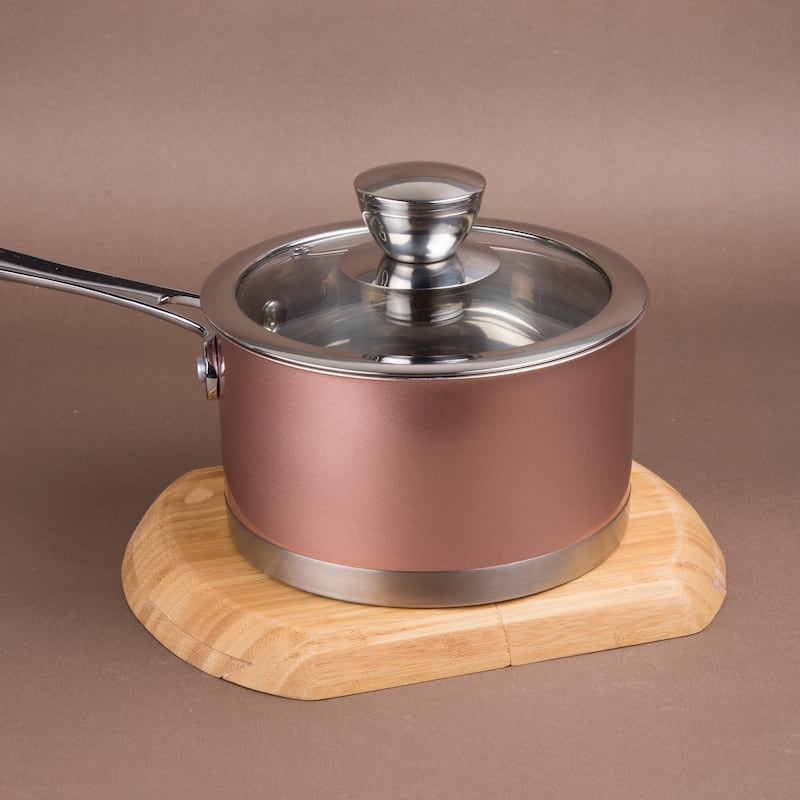 Creative Home's 12'' x 7 5/8" x 9/10" Bamboo Expandable Trivet
