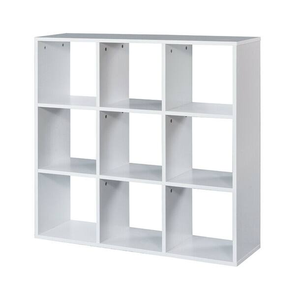 Shop Stackable 9 Cube Organizer Shelf Bookcase Closet Storage