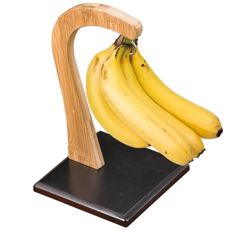 Creative Home Stained Bamboo Banana Hanger, Espresso