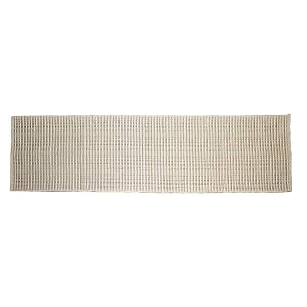 slide 1 of 1, Woolen Silk Rib Accent Rug Available in Multiple Sizes & Colors 24"x72" - Beige
