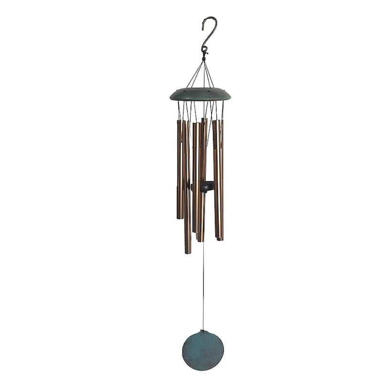 Vos Aura Deluxe Windchime Beautiful Melodic Ambiance Hanging 38 Inch
