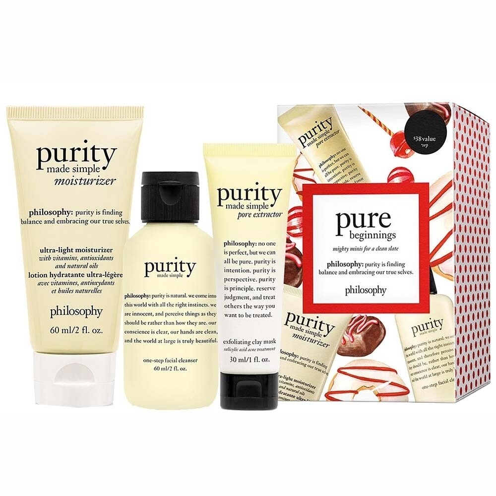 Shop Philosophy Pure Beginnings 3 Piece Set Free Shipping On