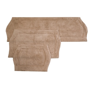 Waterford 3 Piece Set Bath Rug 17"x24"/21"x34"/22"x60"