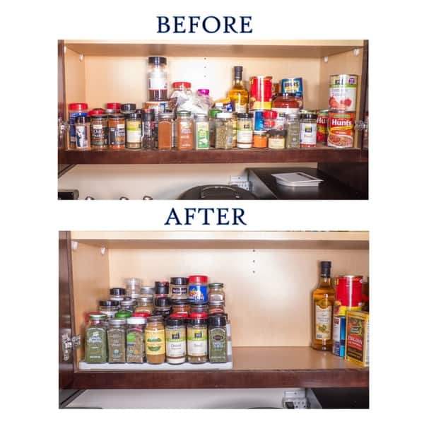 spice rack organizer for cupboard