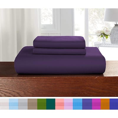 Porch & Den Sedona Solid Color 3-Piece Duvet Cover Set with Button Closure