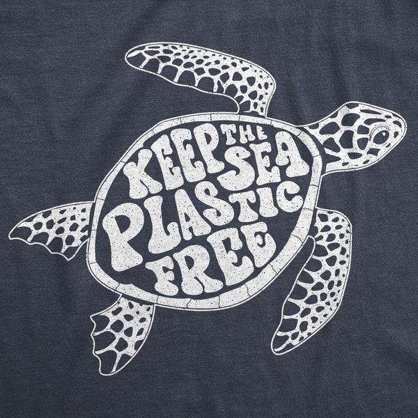 Mens Keep The Sea Plastic Fre Tshirt Cute Sea Turtle Earth Day Tee Heather Mens Keep The Sea Plastic Fre Tshirt Cute Sea Turtle Earth Day Tee Heather