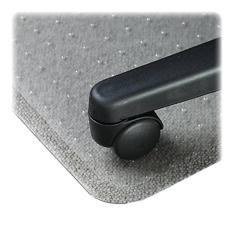 Transparent PVC Eco-friendly Material Soft Rubber Office Chair Mat Pads by Direct Wicker