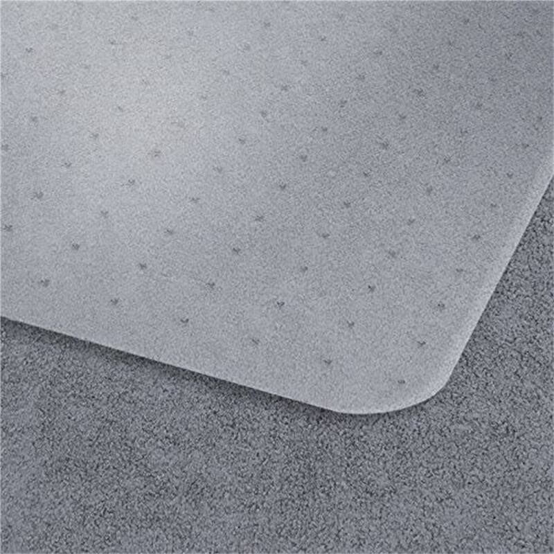 Transparent PVC Eco-friendly Material Soft Rubber Office Chair Mat Pads by Direct Wicker
