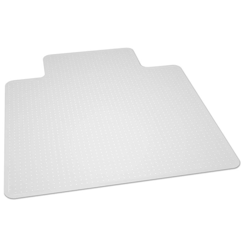 Transparent PVC Eco-friendly Material Soft Rubber Office Chair Mat Pads by Direct Wicker - Single