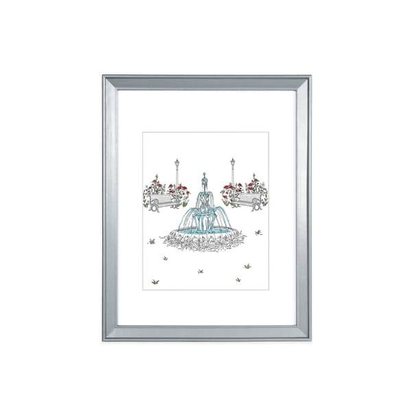 Ridgewood- Basic Bevel Frame- 11" x 14"-Gray